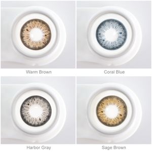 Lentes de contacto Magister Color 6 Meses Suaves <span class=keywords><strong>Precio</strong></span> al por mayor Lentes de contacto Estuche gratis Lentes de ojos para mujer - Product Image 3