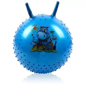 2020 Anti-burst Custom Cartoon Sheep Horn Jumping Ball Hopping Ball