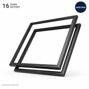 Marco de Bisel de Aluminio Anodizado OEM Personalizado para Pantallas LCD de 32, <span class=keywords><strong>43</strong></span>, 55, 65, 75, 86 y 98 Pulgadas, Fabricante de Monitores de Señalización Digital para TV - Product Image 1