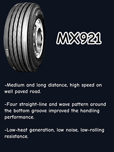 ยางรถบรรทุกและรถบัสขนาด MARVEMAX 11R22.5 11R24.5 จากโรงงานจีน สำหรับถนนหลากหลายประเภท พร้อมใบรับรอง 11R22.5 11R24.5 จีน - Product Image 6