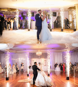 2pcs một bộ 750W lạnh tia lửa Máy đám cưới DJ bên sân khấu lạnh Sparkler máy điều khiển từ xa lạnh đài phun nước tia lửa máy - Product Image 5