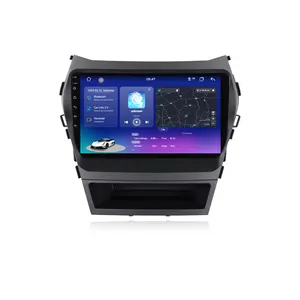 Android 13 Quad-Core Car Video Dvd Radio Stereo Multimedia Player Pour Hyundai Santa Fe Ix45 2013 2014 Gps 4g Bt Carplay