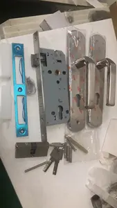Factory Direct Sale Door Lock Set Cylinder Keys Door Handle SS304 Main Entrance Door Handle