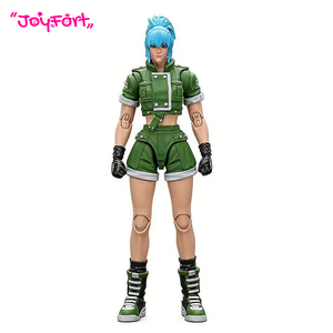 Figura de Acción Coleccionable JOYTOY KOF98UMIkari Warriors Team Leona Heidern JT01703 Escala 1/18, Modelo Articulado - Product Image 1