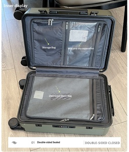 Maleta Multifuncional Dos en Uno de 20 Pulgadas con Ruedas, Desmontable, Tipo Mochila, Unisex, para Negocios, con Candado y Asa Extensible - Product Image 2