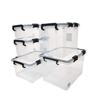 50L classical sealed plastic storage box home storage & organization plastic container