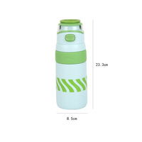 Nouvelle Tasse Thermos Portable en Acier Inoxydable 316 Épaissi, Design Minimaliste Moderne, Sûre pour l'Eau Bouillante, Idéale pour l'Export