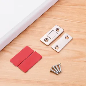 <span class=keywords><strong>Aimant</strong></span> invisible loquets de <span class=keywords><strong>porte</strong></span> ferme-portes coulissantes bloc meubles matériel armoire armoire tiroir loquet soudage Permanent - Product Image 1