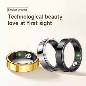 Bague Intelligente SR09 avec Suivi <span class=keywords><strong>de</strong></span> Santé, Bluetooth 5.1, Étanchéité 5ATM, Paiement NFC, Analyse du Sommeil, Photo par Geste pour Hommes, Suivi Quotidien <span class=keywords><strong>de</strong></span> la Santé - Product Image 4