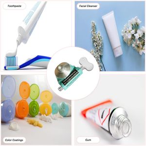 Exprimidor de Tubos de Pasta de Dientes Metálico, Portátil, Ecológico y Moderno, con Forma de Llave, Dispensador de Tinte para el Cabello, Cosméticos, Pintura al Óleo, para Baño - Product Image 4