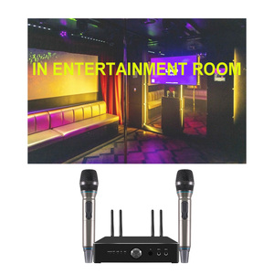 Système de sonorisation puissant pour karaoké à domicile 600W, amplificateur Android pour karaoké, ensemble 12 Amlogic Quad Core DDR4 2 Go WIFI double amplificateur - Product Image 2