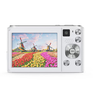 Appareil photo numérique compact anti-vibrations pour vlog, cadeau pour étudiants et enfants, en plastique ABS, double caméra avant et arrière pour les voyages - Product Image 4