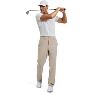 Pantalones Chinos para Hombre FOXA, Corte Recto, Ligeros, Elásticos, con Bolsillos con Cremallera, Transpirables, para Uso Casual - Product Image 6