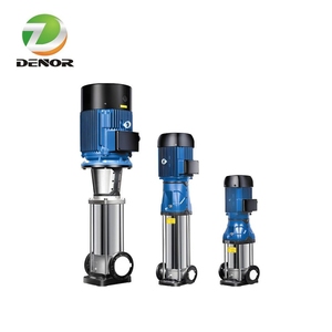 Pompe verticale multi-étages légère en acier inoxydable pour la pressurisation des conduites d'eau domestiques - Product Image 1
