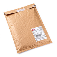 Sobre de papel Kraft biodegradable impreso personalizado, bolsa de archivo de documentos con logotipo