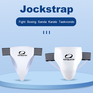 Suspensorio de MMA directo de fábrica GINGPAI Sanda Taekwondo Kick Boxing <span class=keywords><strong>Protector</strong></span> de ingle e inguinal para entrenamiento de hombres y mujeres - Product Image 4