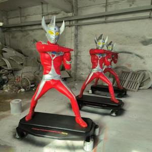 K559 Sculpture en fibre de verre peinte en couleur Cène Man Action Anime Statue Personnage de jeu de film personnalisé Sculptures - Product Image 3