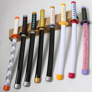 17 styles, 45 cm, accessoires de cosplay anime, Tanjirou, Nezuko, Zenitsu, Zoro, <span class=keywords><strong>Shusui</strong></span>, épée, katana, jouets d'armes pour enfants, pour collection de cosplay, cadeau - Product Image 1