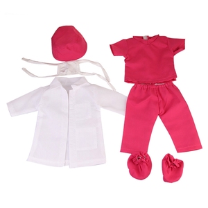 Juguete para juego de simulación, ropa de <span class=keywords><strong>muñeca</strong></span> de 18 pulgadas, médico y enfermera uniforme de, ropa, accesorios para muñecas - Product Image 6