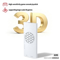 Console de jeu PS2 dernière génération 128 Go, plus de 35 simulateurs avec jeux rétro classiques 3D, qualité supérieure, lecteur de jeux G99, prend en charge les deux joueurs