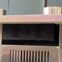 Table de cuisson moderne en acier inoxydable à double combustible (bouteille et cartouche de gaz) pour restaurant, hôtel et usage domestique