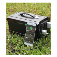 110V 220V Baterai Lithium Ion Off Grid Generator Tenaga Surya Portabel 1000W Pembangkit Listrik Portabel