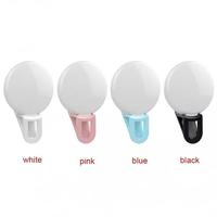 Lampe à selfie pour téléphone portable, anneau lumineux LED portable grand angle, kit de vlogging, lampe de beauté pour diffusion en direct