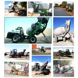 Mixer Mesin Beton 3,2m3, Mixer Semen Tipe Truk Penggerak Hasil, Mesin Mixer Beton 3,2m3 - Product Image 5