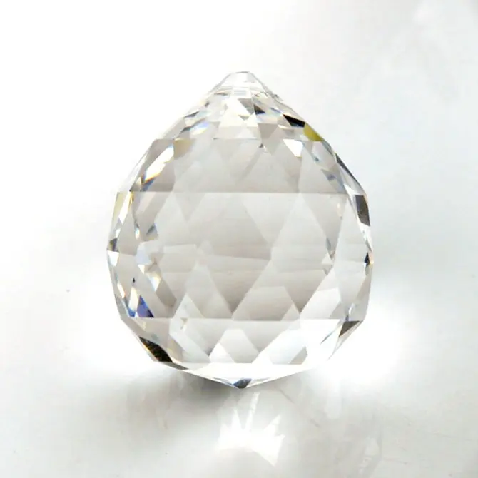 Mh-ds0102 lustre suspendu boule de cristal de qualité supérieure prisme lustre suspendu ornement