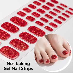 Nouvelle Collection 2026 : Gel UV Zhengxiang à Séchage Rapide, 34 Embouts Brillants Dégradés Scintillants, Écologique et Non Toxique, pour Ongles d'Orteils à Usage Unique - Product Image 3