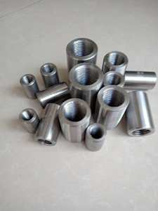 Precision-Machined Carbon Steel <b>Reduced</b> Diameter Rebar Sleeve 12mm/16mm for Tunnel Lining Reinforced Concrete Connection - Product Image 2