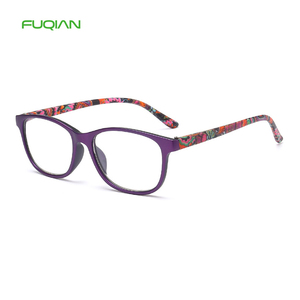 Lunettes de lecture HD Slim pour femmes et hommes Lunettes presbytes confortables à monture verte/marron - Product Image 4
