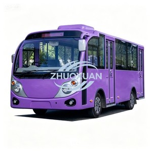 รถบัสท่องเที่ยวไฟฟ้าแบบมีหลังคา ปรับอากาศ คุณภาพสูง 23 ที่นั่ง สำหรับขาย - Product Image 3