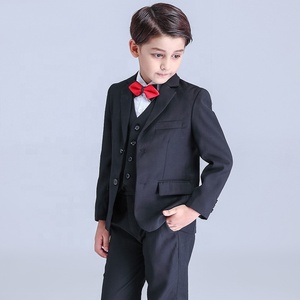 Ready Top Ship Costumes de garçon en gros de haute qualité 5 pièces Costumes de pantalons <span class=keywords><strong>pour</strong></span> juniors Costumes de pantalons formels <span class=keywords><strong>pour</strong></span> les mariages - Product Image 1