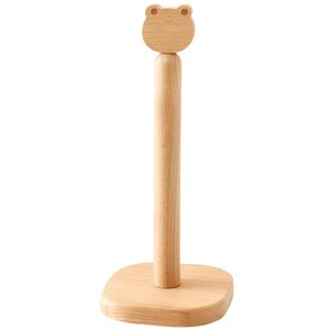 Juego de Portarrollos de Papel de Madera de Haya, Soporte Circular para Papel Higiénico, Estante de Almacenamiento para Cocina, Diseño Ecológico - Product Image 3