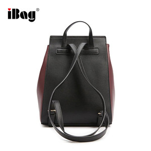 Drawstring Closure Adjustable Shoulder Straps Women Girls Mini Faux <strong>Leather</strong> Backpack <strong>Rucksack</strong> School Bag Travel <strong>Handbag</strong> - Product Image 3