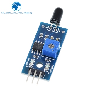 Módulo de <span class=keywords><strong>sensor</strong></span> de detección de llama infrarrojo TZT IR de <span class=keywords><strong>3</strong></span> cables Módulo de <span class=keywords><strong>sensor</strong></span> de llama IR Detector Smartsense para <span class=keywords><strong>Arduino</strong></span> - Product Image 4
