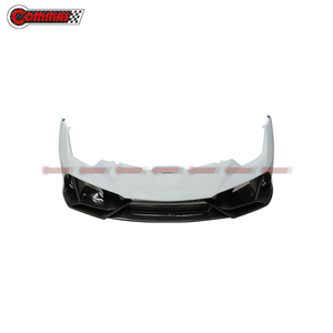 Kit carrosserie EVO Style en fibre de carbone pour Lamborghini Huracan LP580 LP610 LP640 : pare-chocs avant et arrière, jupes latérales, tuyau d'échappement - Product Image 3