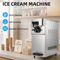 CE RoHS gecertificeerde 18-25 L/u kleine zakelijke ijsmachine met één spuitmond, commerciële ijsmachine voor foodtrucks