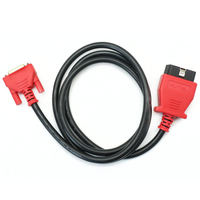 Câble de test principal d'origine Obd II OBD2 16pin à DB15 câble d'outil de diagnostic de scanner pour AUTEL DS808/MS905/MS906/MS908 Obd2