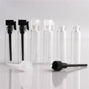 Flacon testeur d'échantillon de parfum gratuit en verre de 1ml 2ml vide transparent mini verre avec bâton en plastique - Product Image 3