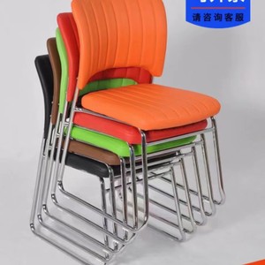 ST-Nhân viên da Stackable nhiệm vụ Ghế hội nghị nhiệm vụ ghế máy tính PU Hiện đại giá rẻ chất lượng tốt đào tạo ghế văn phòng - Product Image 6