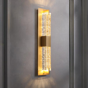 Lámpara de pared de cristal de lujo, lámpara italiana, sala de estar de lujo, <span class=keywords><strong>TV</strong></span>, Fondo de pared, luces decorativas, dormitorio, mesita de noche, pasillo <span class=keywords><strong>la</strong></span> - Product Image 1