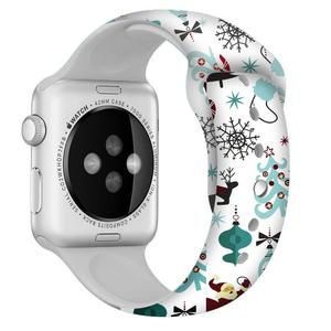 Personalizado <span class=keywords><strong>de</strong></span> dibujos animados <span class=keywords><strong>de</strong></span> silicona reloj Correa banda <span class=keywords><strong>de</strong></span> goma para <span class=keywords><strong>Apple</strong></span> <span class=keywords><strong>Watch</strong></span> banda 38mm 42mm 40mm <span class=keywords><strong>44mm</strong></span> - Product Image 5