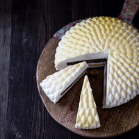 Moule à gâteau en silicone rond en forme de coussin, plaque de cuisson pour desserts, ustensile de pâtisserie de qualité alimentaire pour pâtisseries et boulangeries, vente en gros