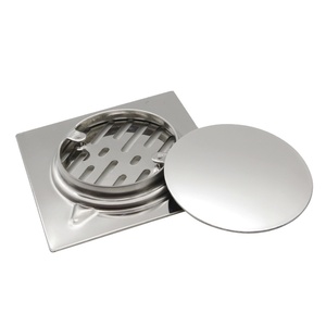 NingBo Guida Stainless Steel Shower Drainer Floor <strong>Drain</strong> Chrome Strainer Filter <strong>Metal</strong> Grating Grates <strong>Covers</strong> - Product Image 4