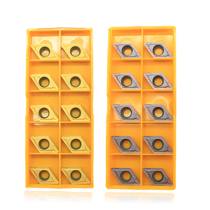 Dcmt11t304 dcmt11t308 VP UE nội bộ chuyển công cụ kim loại CNC máy tiện công cụ Carbide biến chèn dcmt 070204 gia công thép phần - Product Image 6