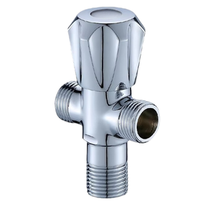 Accessoires de robinetterie en bronze <span class=keywords><strong>à</strong></span> 90 degrés, vente directe d'usine, faciles <span class=keywords><strong>à</strong></span> installer, chromés, pour salles de bain et hôtels - Product Image 1