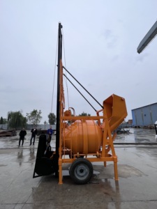 Mesin Pengaduk Beton Diesel JZC350 Berdaya Tinggi 25HP Pompa Motor Kapasitas 560L 8-10m/h Pengangkat Muat Sendiri untuk Pabrik Manufaktur - Product Image 4