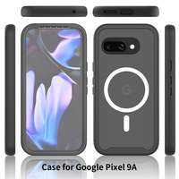Coque de Téléphone Mobile Tendance 2025 Protection Intégrale 360 pour Google Pixel 8A 9A 8 9 Pro XL avec Protecteur d'Écran PC et Recharge Sans Fil